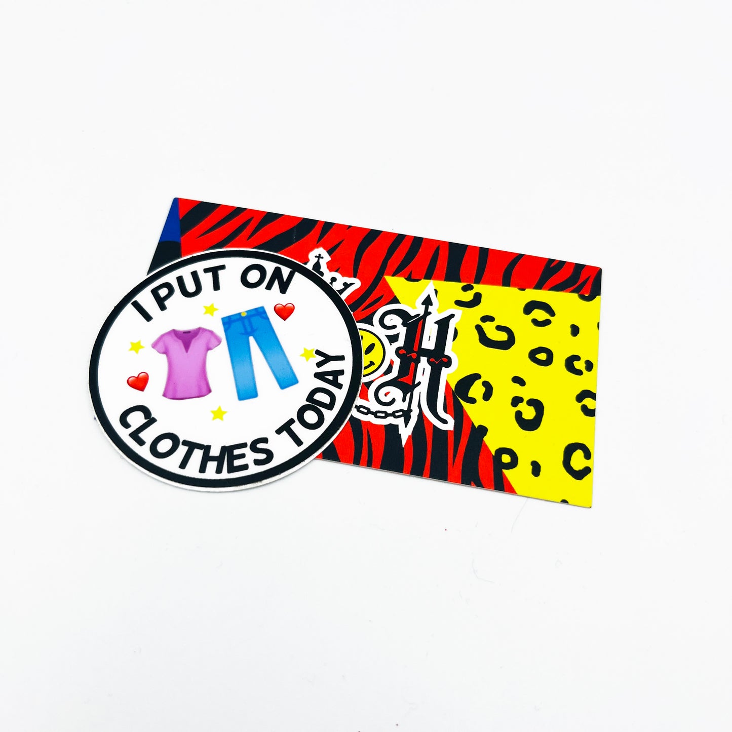 "I Put On Clothes Today" Adult Achievements Sticker