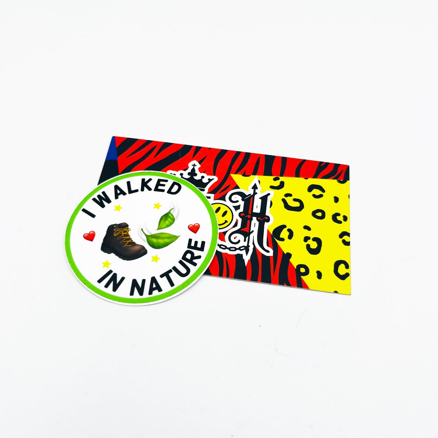 "I Walked In Nature" Adult Achievements Sticker