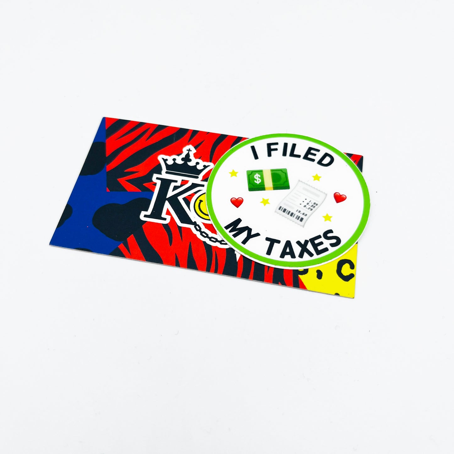 "I Filed My Taxes" Adult Achievements Sticker